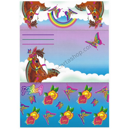 Postalete Antigo Importado Lisa Frank HORSE