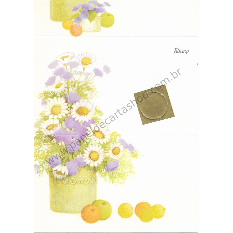 Postalete Antigo Importado Daisies - Current