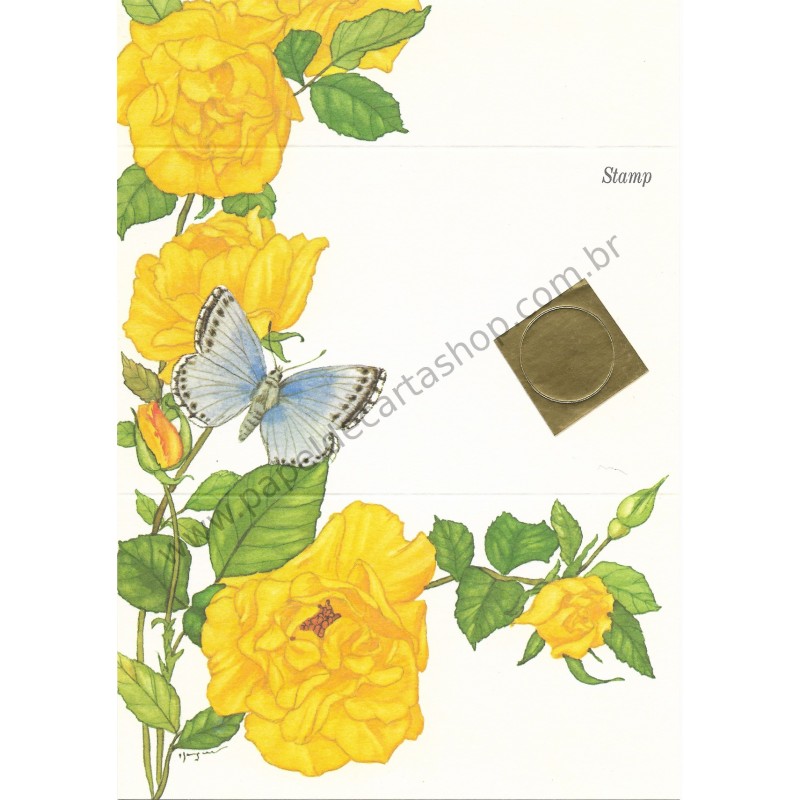 Postalete Antigo Importado Butterfly CAZ 1979 - Current
