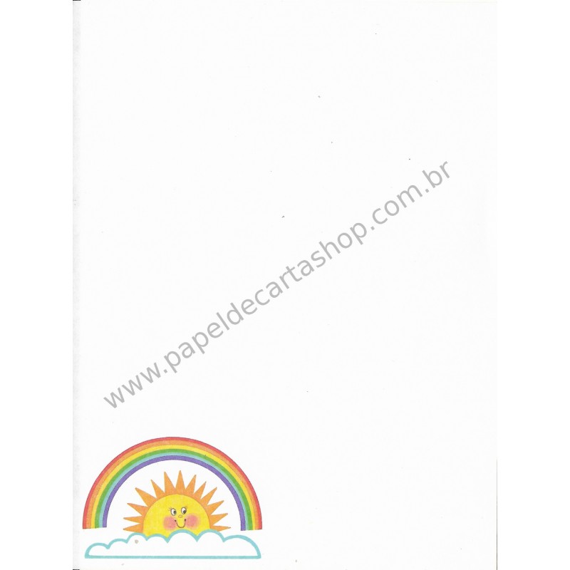 Papel de Carta AVULSO Antigo Rainbow - Sangamon