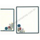 Conjunto de Papel de Carta Antigo Importado LOVE - Hallmark