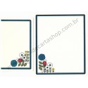 Conjunto de Papel de Carta Antigo Importado LOVE - Hallmark