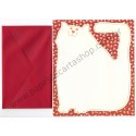 Conjunto de Papel de Carta Antigo Importado Cat CVM- Hallmark