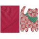 Notecard Cartão Antigo Importado Christmas Cat - Hallmark