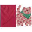 Notecard Cartão Antigo Importado Christmas Cat - Hallmark