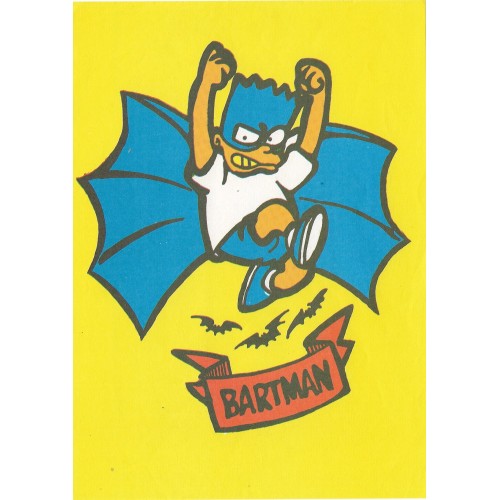 Papel de Carta ANTIGO Os Simpsons CAM Bartman