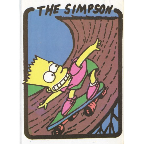Papel de Carta ANTIGO Os Simpsons CBR