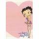 Ano 1986. Papel de Carta Antigo Betty Boop BBW3