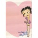 Ano 1986. Papel de Carta Avulso Antigo Betty Boop BBW3