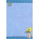 Ano 2004. Papel de Carta Importado Bob Esponja CAZ