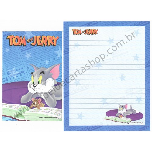 Conjunto de Papel de Carta IMPORTADO Tom & Jerry (s04) 7
