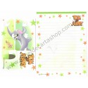 Conjunto de Papel de Carta IMPORTADO Tom & Jerry (s04) 9