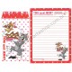 Conjunto de Papel de Carta IMPORTADO Tom & Jerry (s04) 12