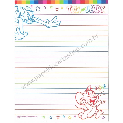 Papel de Carta IMPORTADO Tom & Jerry (s04) 4