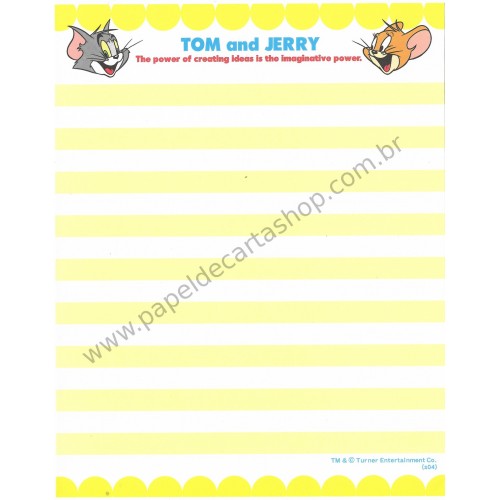 Papel de Carta IMPORTADO Tom & Jerry (s04) 5