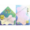 Ano 2004. Conjunto de Papel de Carta Importado Bob Esponja
