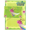 Conjunto de Papel de Carta Importado Sponge Bob Squarepants CVD