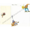 Conjunto de Papel de Carta ANTIGO Asterix & Obelix Papier