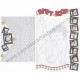 Ano 2007. Conjunto de Papel de Carta IMPORTADO Betty Boop KFS/FS CGR