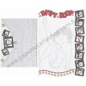 Ano 2007. Conjunto de Papel de Carta IMPORTADO Betty Boop KFS/FS CGR