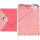 Ano 2007. Conjunto de Papel de Carta IMPORTADO Betty Boop KFS/FS CRS