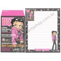 Ano 2004. Conjunto de Papel de Carta IMPORTADO Betty Boop CRUX 2