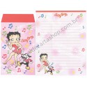 Ano 2003. Conjunto de Papel de Carta IMPORTADO Betty Boop King 1