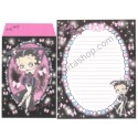 Ano 2003. Conjunto de Papel de Carta IMPORTADO Betty Boop King 2