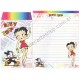 Ano 2003. Conjunto de Papel de Carta IMPORTADO Betty Boop King 4