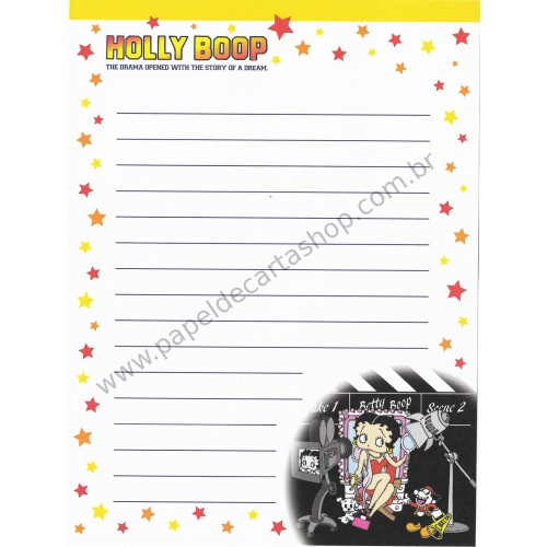 Papel de Carta IMPORTADO Betty Boop 4