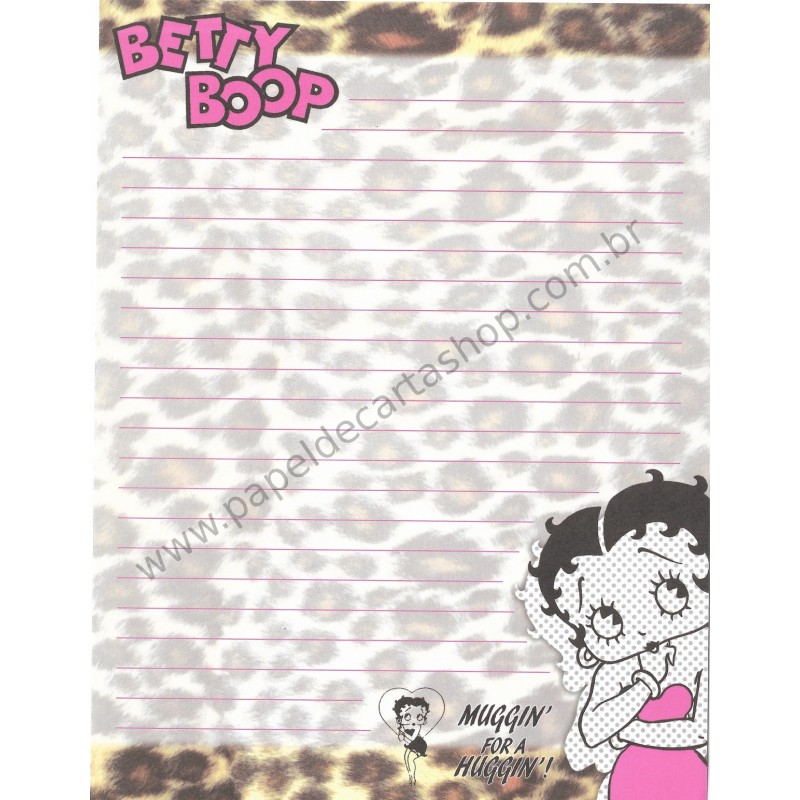 Papel de Carta IMPORTADO Betty Boop 5