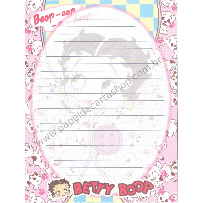 Papel de Carta IMPORTADO Betty Boop 6