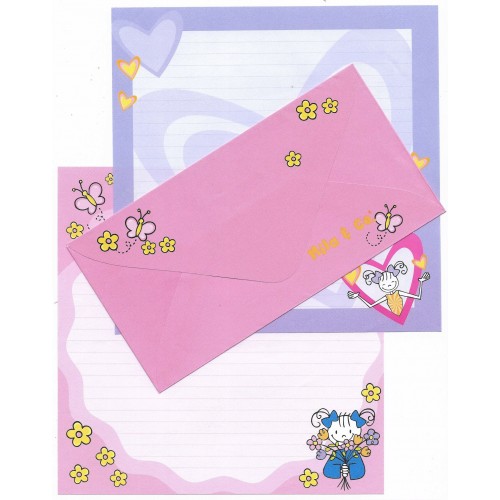 Conjunto de Papel de Carta Importado Mila & Co