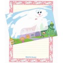 Conjunto de Papel de Carta Importado Thunder Bunny