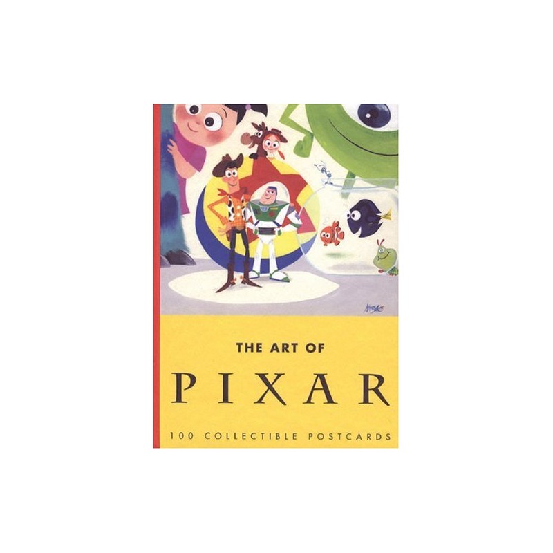 The Art of Pixar - 100 Collectible Postcards