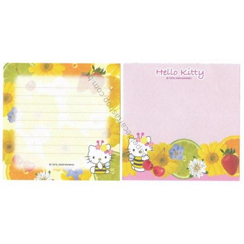 Ano 2004. Kit 2 Notas Grandes Hello Kitty Sanrio