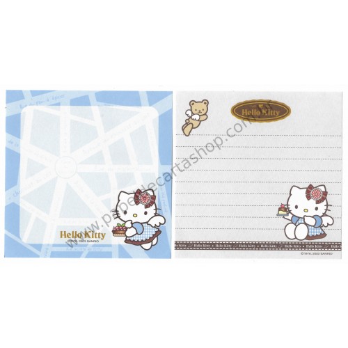 Ano 2003. Kit 2 Notas Hello Kitty Chocolat Sanrio