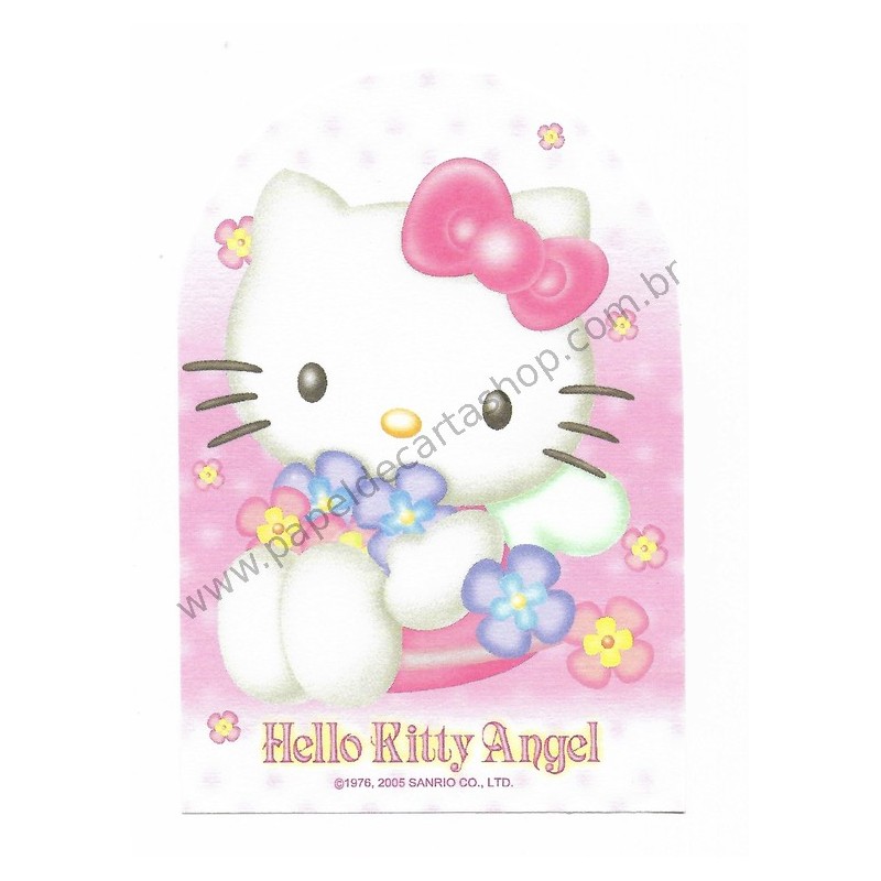 Ano 2005. Nota Hello Kitty Angel Sanrio