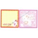 Ano 2003. Kit 2 Notas Hello Kitty Sanrio