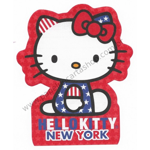 Ano 2006. Nota Hello Kitty New York Sanrio