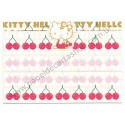 Ano 2006. Kit 2 Notas Hello Kitty Cherry CVM Sanrio