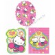 Ano 2003. Kit 3 MEMOS Hello Kitty Shake it Out Sanrio