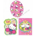 Ano 2003. Kit 3 MEMOS Hello Kitty Shake it Out Sanrio