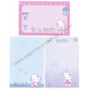 Ano 2009. Kit 3 Notas Hello Kitty French Sanrio