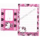 Ano 2005. Conjunto de Papel de Carta Pequeno Hello Heart RBL Sanrio