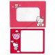 Ano 2004. Mini-Cartão Hello Kitty & Bear Sanrio
