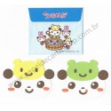 Ano 2001. Conjunto de Mini Papel de Carta Chocopanda Sanrio