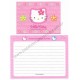 Ano 1997. Conjunto de Papel de Carta Hello Kitty Pal P Antigo (Vintage) Sanrio