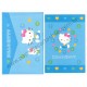 Ano 1999. Conjunto de Papel de Carta P Hello Kitty CAZ Sanrio