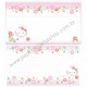 Ano 2004. Conjunto de Papel de Carta Gotōchi Kitty Regional CRS - Sanrio Japão